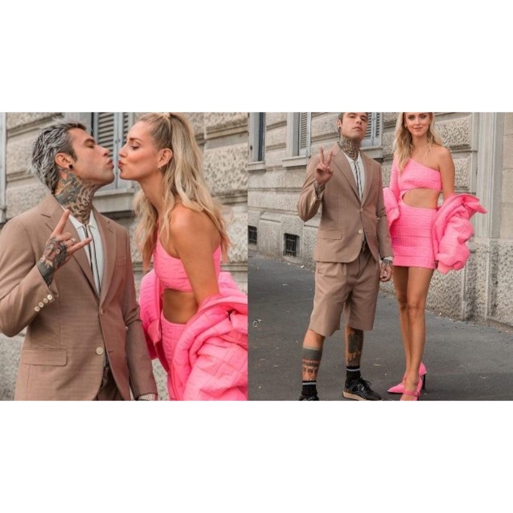 NWT Fendi x Nicki Minaj capsule collection pink dress 40 4 - Picture 3 of 15
